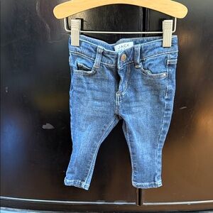 Janie And Jack Blue Kids Denim Jeans 6-12 m